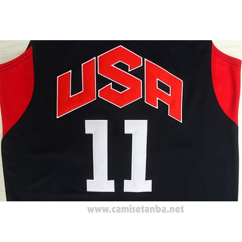 Camiseta USA 2012 Kevin Love #11 Negro